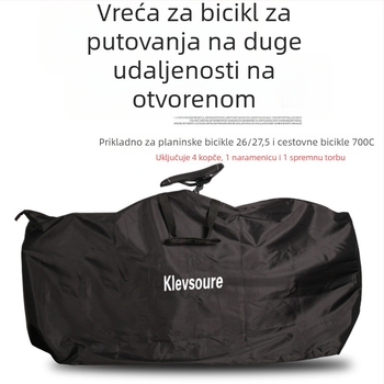 Klevsoure K6 torba za bicikl, materijal 420 Oxford tkanina