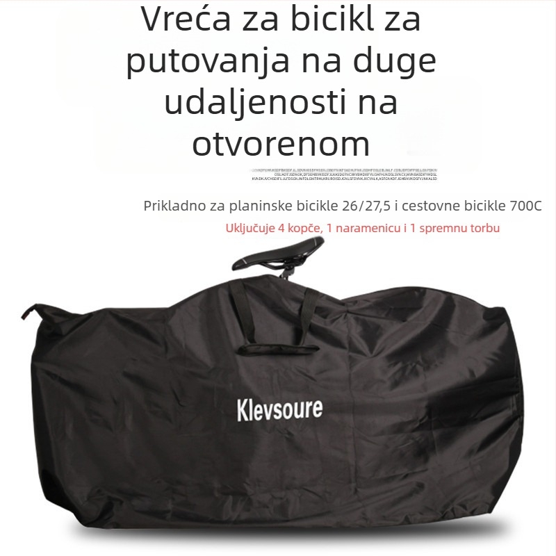 Klevsoure K6 torba za bicikl, materijal 420 Oxford tkanina