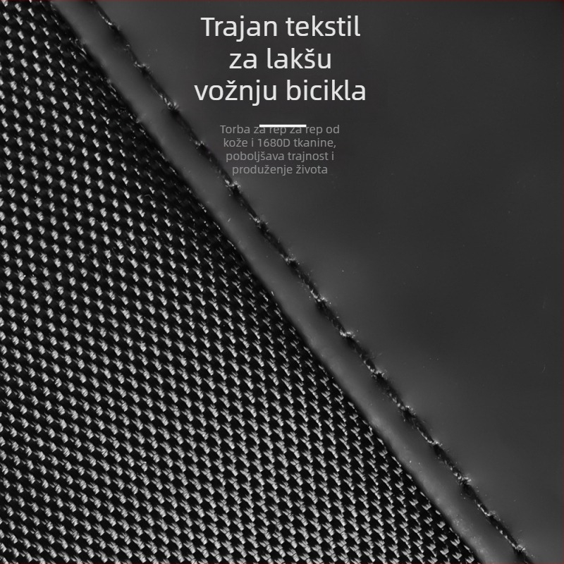 Torba ispod sjedala za planinski bicikl s pretincem za alat, unutarnji sloj, Oxford materijal, model YA-080, kapacitet do 20 L