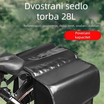 Torba za stražnji nosač bicikla, poliester, na skladištu