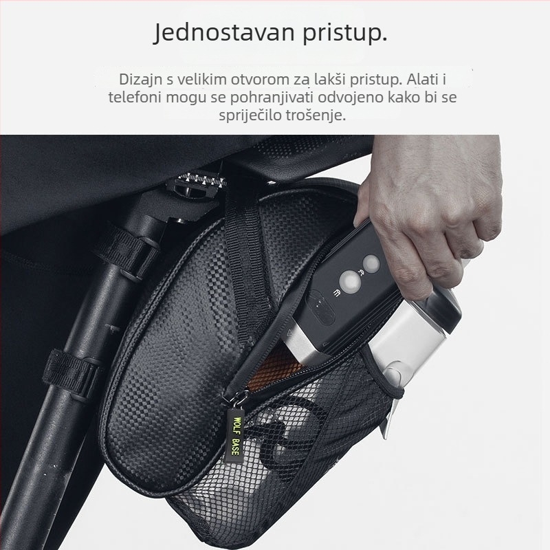Torba za bicikl na stražnjem sjedalu, poliester, kapacitet 1.5 L, model SHB-909, Weather marka