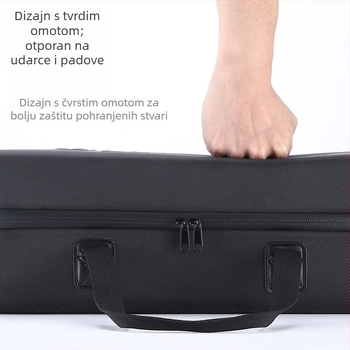 Torba za bateriju električnog bicikla, tvrdi kućište, PU/EVA, model YP0707325, s unutarnjom oblogom