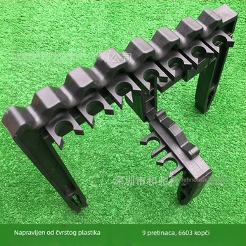 Efunist Držač golf torbe – Čvrsti plastični klip za zaštitu željeznih palica