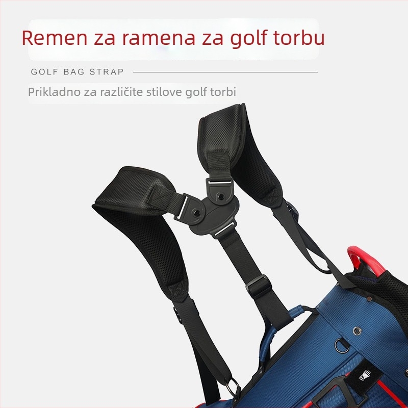 Haolong najlonska zamjenjiva naramenica za torbu za golf – nylon, tiskano logo, golf dodaci