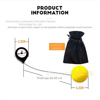 Merlot golf PU glavna trenažna lopta – stabilizacija zamaha i poboljšanje točnosti udara (Brand: Merlot, Materijal: PU, Kategorija: Golf dodaci, Sport: Golf)