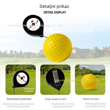 Merlot golf PU glavna trenažna lopta – stabilizacija zamaha i poboljšanje točnosti udara (Brand: Merlot, Materijal: PU, Kategorija: Golf dodaci, Sport: Golf)