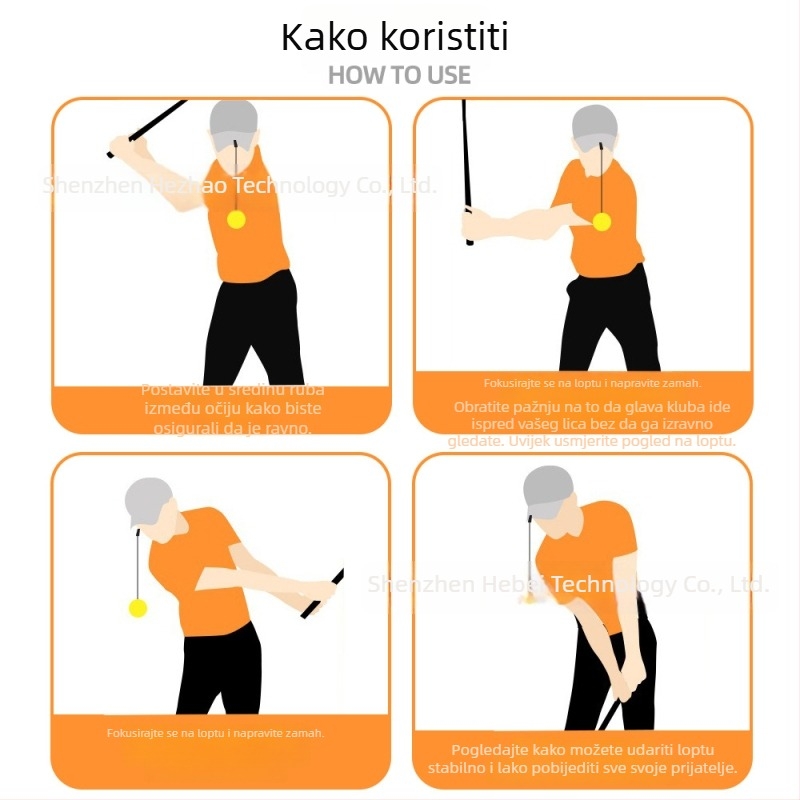 Merlot golf PU glavna trenažna lopta – stabilizacija zamaha i poboljšanje točnosti udara (Brand: Merlot, Materijal: PU, Kategorija: Golf dodaci, Sport: Golf)