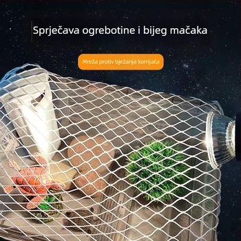 Kapak s mrežom za akvarij za kornjače, elastična mreža, protiv bijega i ogrebotina od mačaka (Materijal: plastika; Kategorija: Oprema za akvarij; Broj predmeta: AXd6ktOGoR0SNCfobqw3TVtd8XE=)