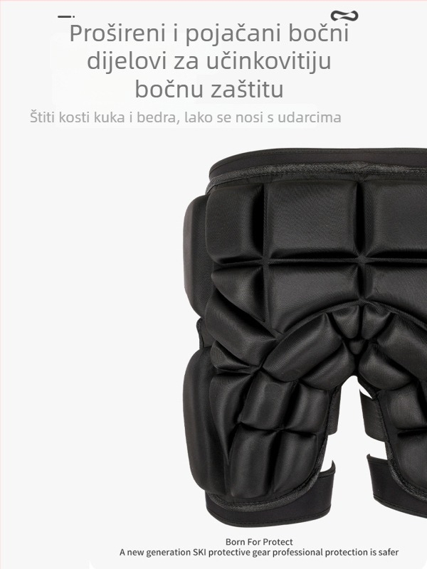 Sealde set zaštitne opreme za skijanje – zaštita kuka i lakta, EVA materijal