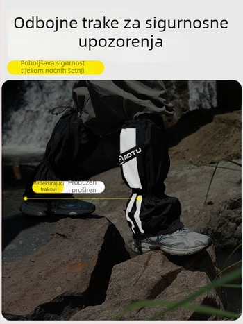 Vodootporne navlake za noge od Taslana za vanjske šetnje i planinarenje — zaštita od pijeska u pustinji, unisex, prilagodljivo