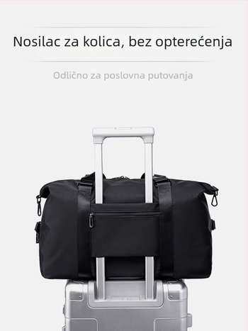 Putna torba s mokro/suho odjeljkom, unisex, najlon, vodootporna, kapacitet 20-35 L
