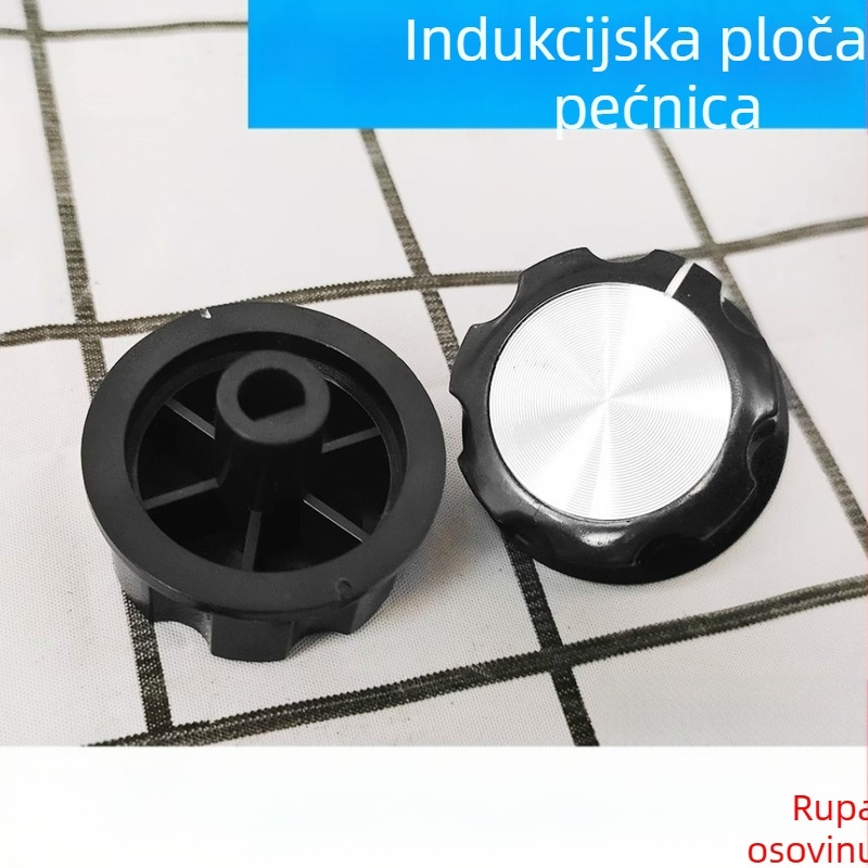 D-oblik universalni gumb za električne kućanske uređaje – okretan, plug-and-play prekidač