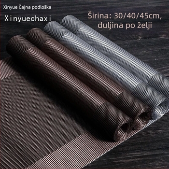 Tekstilni Set Čajnih Dodataka — Podmetač za Čaj, Pladanj za Čaj, Zastavica Za Stol, Čajnik, Izolirani Set Za Čajnu Ceremoniju | Marka: Unique | Licenca: Guangdong xk16-204-01508