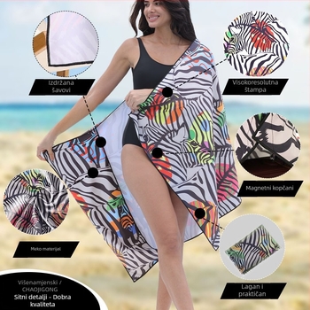 Navlaka za auto sjedalo - vodootporna, protuklizna, apsorbira znoj, brzo suši