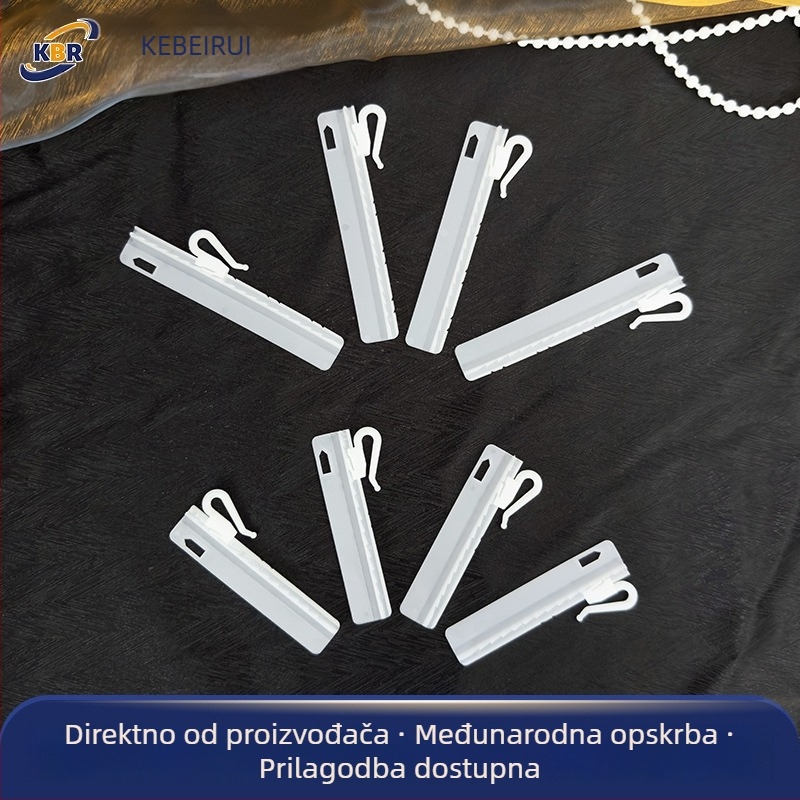 Prilagodljivi dio za podizanje zavjese – plastični kukica (PP+POM), pogodan za sve tipove zavjesa, moderni minimalistički stil, model Lifting piece, marka Kebo Rui