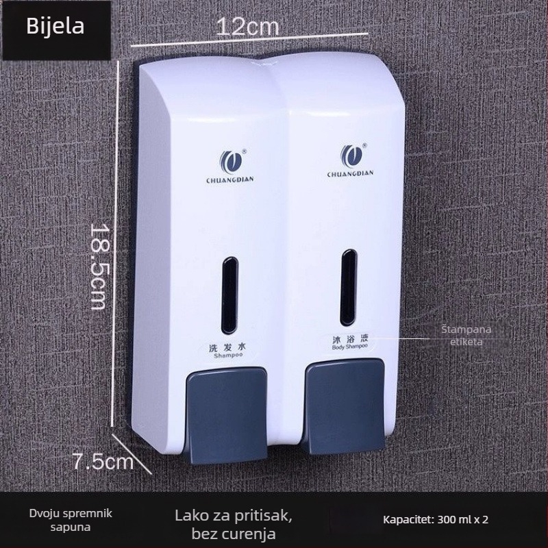 Pribor za pumpu bočice sapuna s unutarnjim linerom