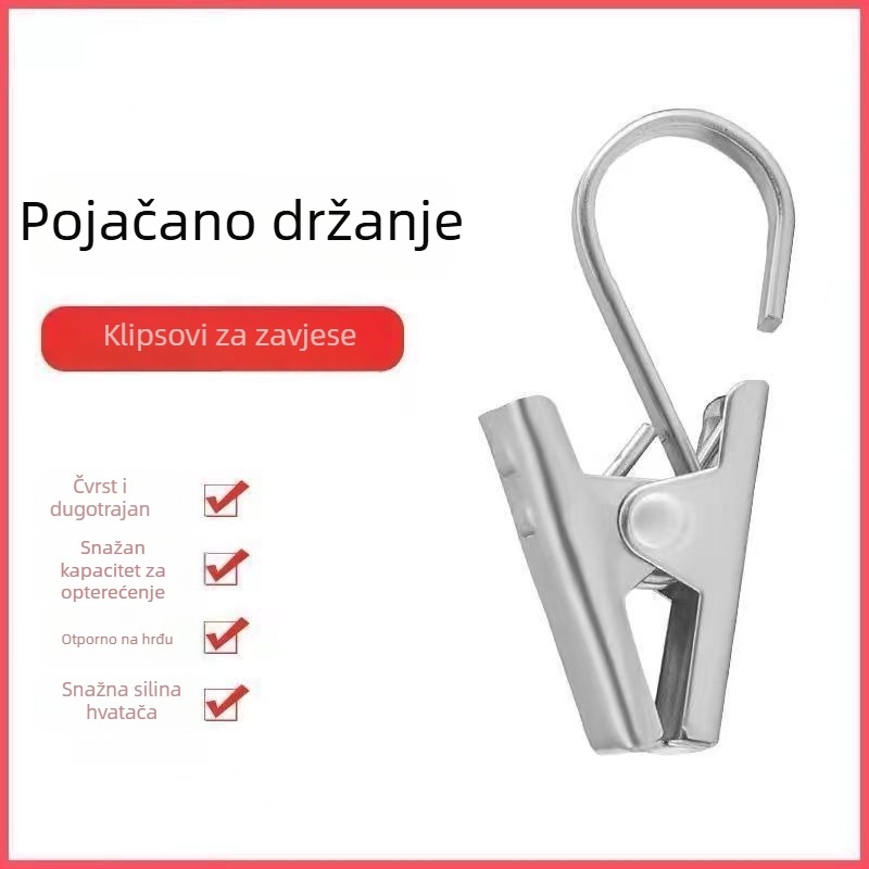 Kuka za zavjesu – jednostavan modern dizajn – materijal: tkanina – brend Unique