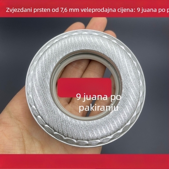 Zavjesni prstenovi (roma stil) – čisti PP plast, prilagodljivi, moderan minimalistički stil, kopča za zavjese, licencirane privatne marke dostupne