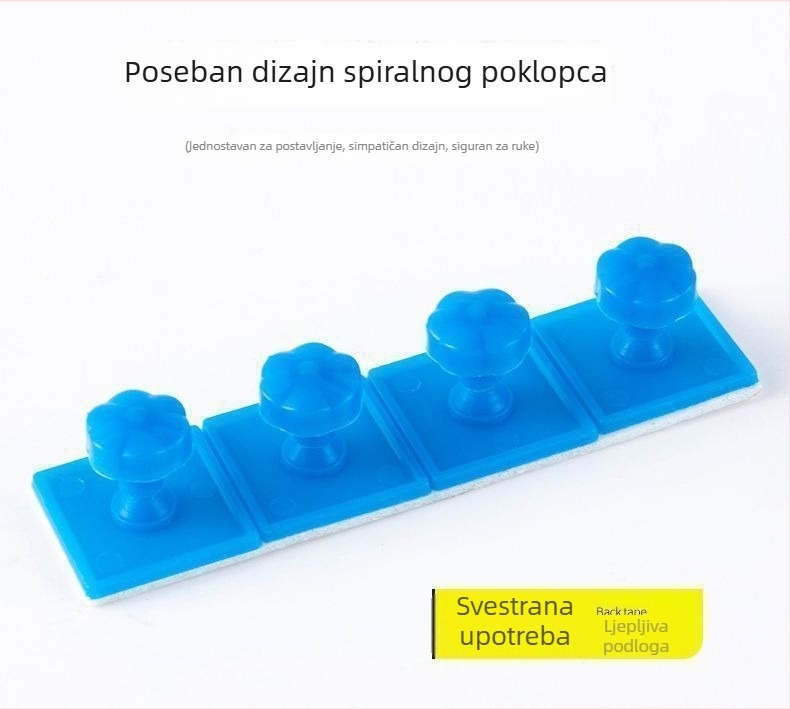 Mrežasta zavjesa za vrata protiv komaraca s ljepljivim kukicama i Velcro trakom, montaža bez bušenja