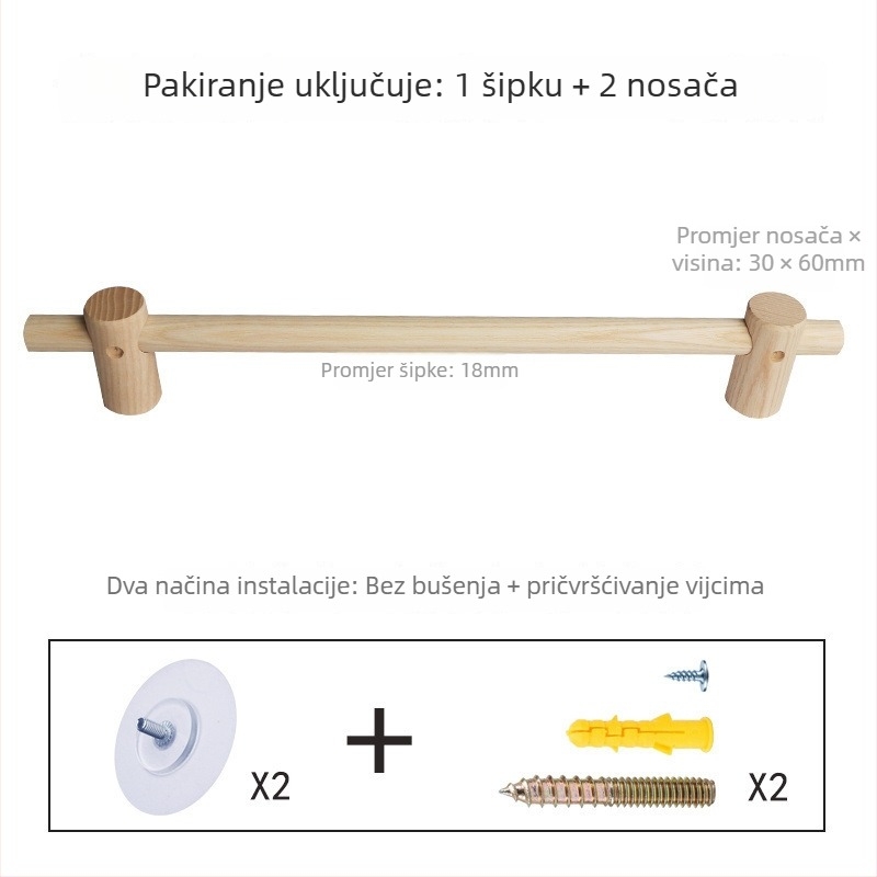 Karnis za zavjese, Japanski stil, Pravi kut, Francuski princ stil, Retro europsko-nordijski minimalistički (Brand: Unique, Materijal: Other, Stil: Moderna jednostavnost, Prilagodba: Ne)