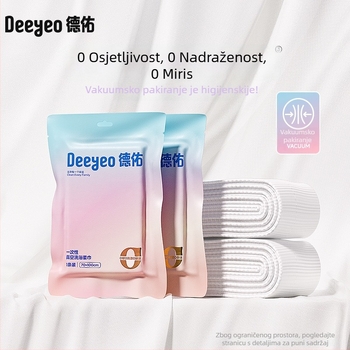 Jednokratni vakuumski ručnik za kupanje, za putovanja i hotele, prenosiv, debeo, za mokro i suho korištenje, od viskoznog vlakna