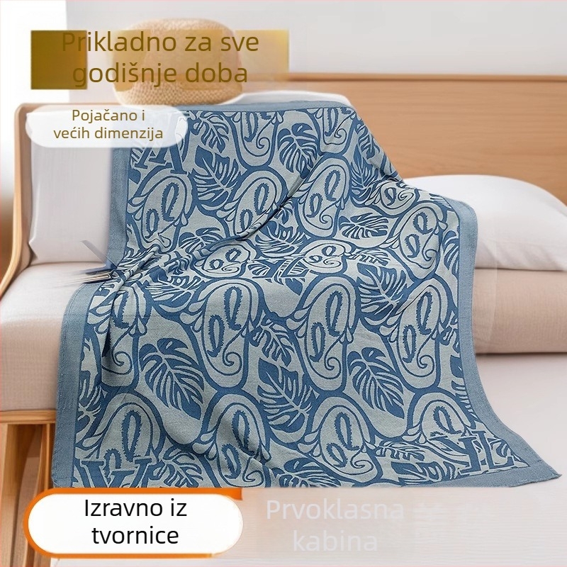 Deka s geometrijskim uzorkom, poliestersko vlakno, 500–799 g, za sve sezone, moderni minimalistički stil