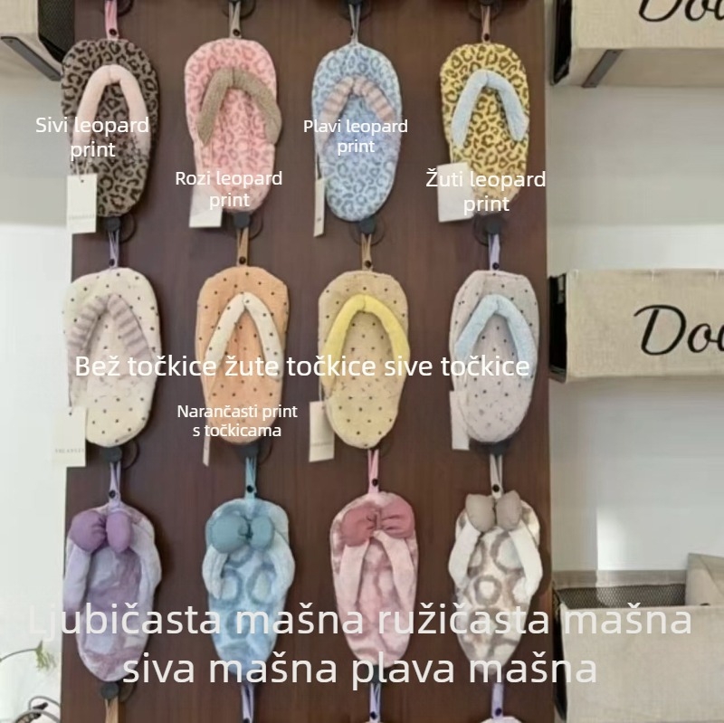 Shuangli Home Viseći ručnik za ruke, debeli i mekani, slatka ručnica za kupaonu, korejski stil, model 2025