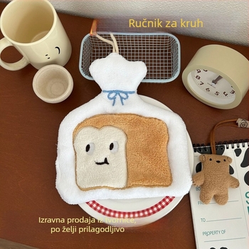 Ručnik za ruke od Coral Fleece s visećim dizajnom; 150D; šivanje; super upijajući; težina preko 200 g