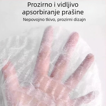 Jednokratni zaštitnik za metlu za kućnu upotrebu, materijal tkanina, netkani zaštitni pokrov, 100 komada po pakiranju, 100 paketa po kutiji, na skladištu