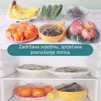 Jednokratni PE pokrov za očuvanje svježine hrane, Seven bears, šifra proizvoda Qixi bear 018 fresh cover, Višestruka funkcija, Zaštita od prašine