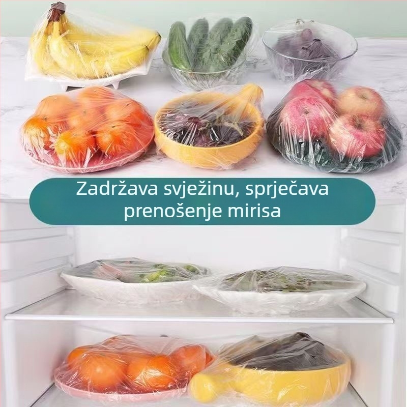 Jednokratni PE pokrov za očuvanje svježine hrane, Seven bears, šifra proizvoda Qixi bear 018 fresh cover, Višestruka funkcija, Zaštita od prašine