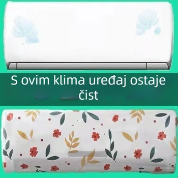 PVC kućište za klima-uređaj, crtani stil, univerzalni zaštitnik prašine, bez prilagodbe