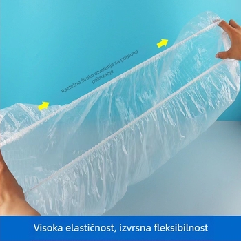 Kućna jednokratna zaštita od prašine za klima uređaj, ekstra veliko, od PE plastike, s ispisanim logom, prilagodljivo