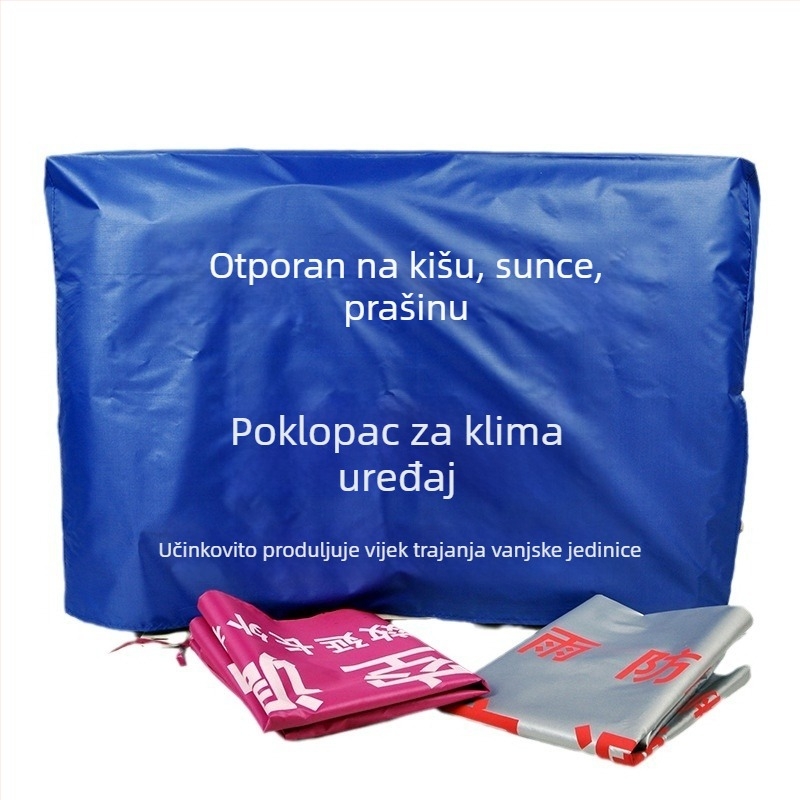 PEVA vanjski pokrov klima uređaja, otporan na prašinu, vodootporan, UV-otporan