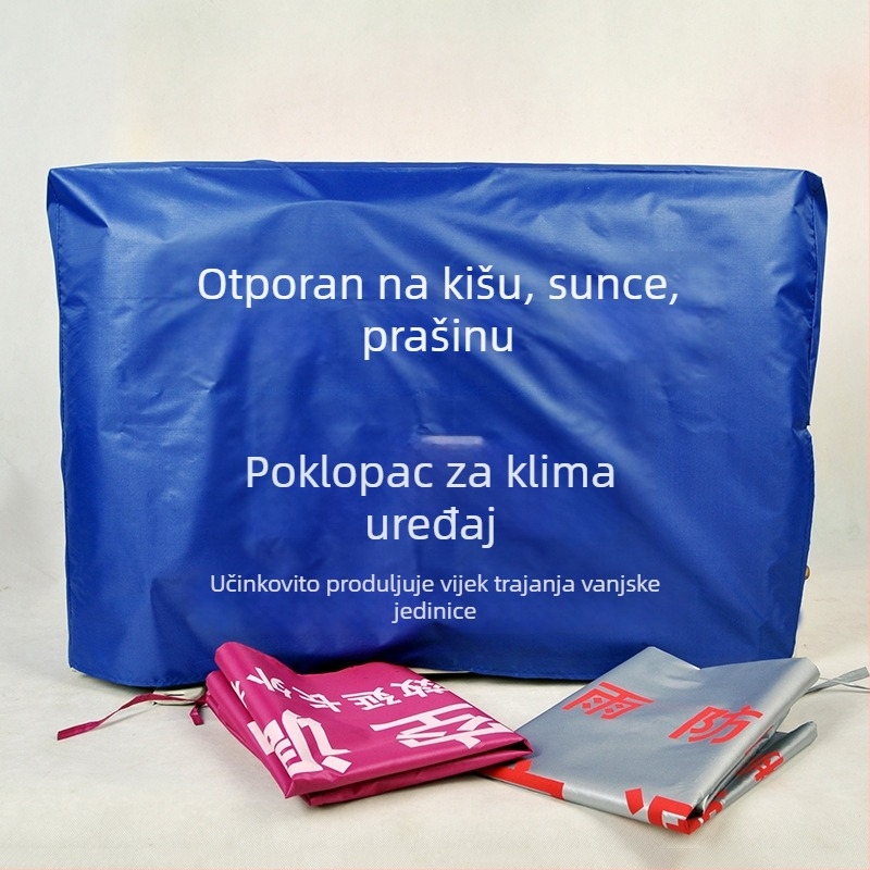 PEVA vanjski pokrov klima uređaja, otporan na prašinu, vodootporan, UV-otporan