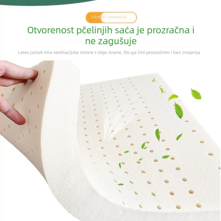 Lateksni jastuk za sjedenje za uredske stolice – jednostavan moderni stil, jednofarebni uzorak; pogodno za jednosjedni kauč; Hao Xiang marka