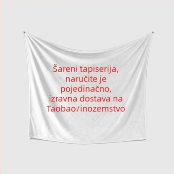 Zidna tapiserija s 3D digitalnim ispisom na poliesterom platnu – Digitalni termalni prijenos, prilagodljivo, pravokutni oblik, pogodno za dnevni boravak, spavaću sobu, ured, restoran, dječju sobu