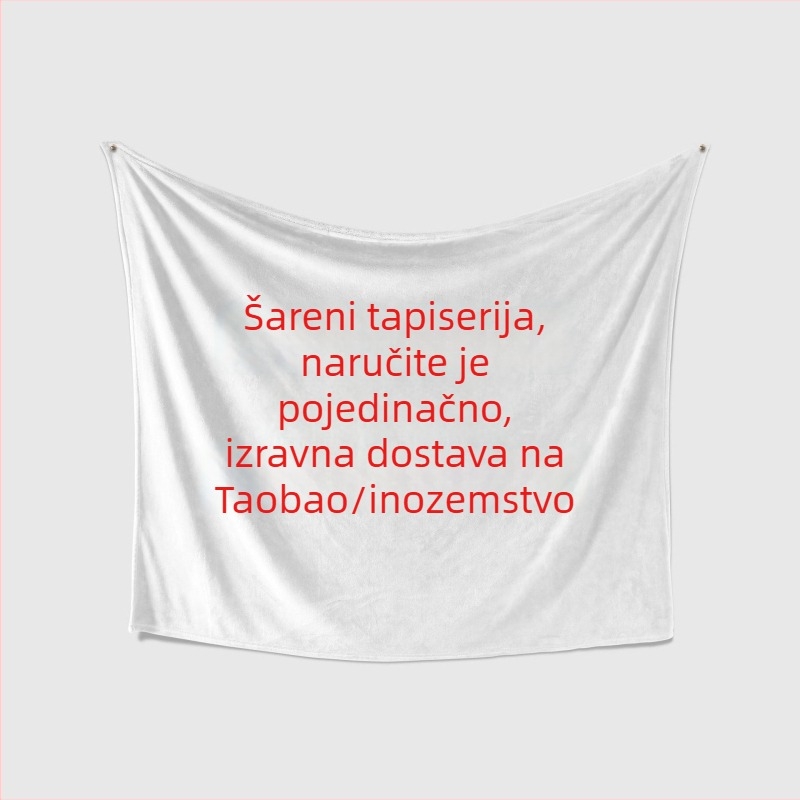 Zidna tapiserija s 3D digitalnim ispisom na poliesterom platnu – Digitalni termalni prijenos, prilagodljivo, pravokutni oblik, pogodno za dnevni boravak, spavaću sobu, ured, restoran, dječju sobu