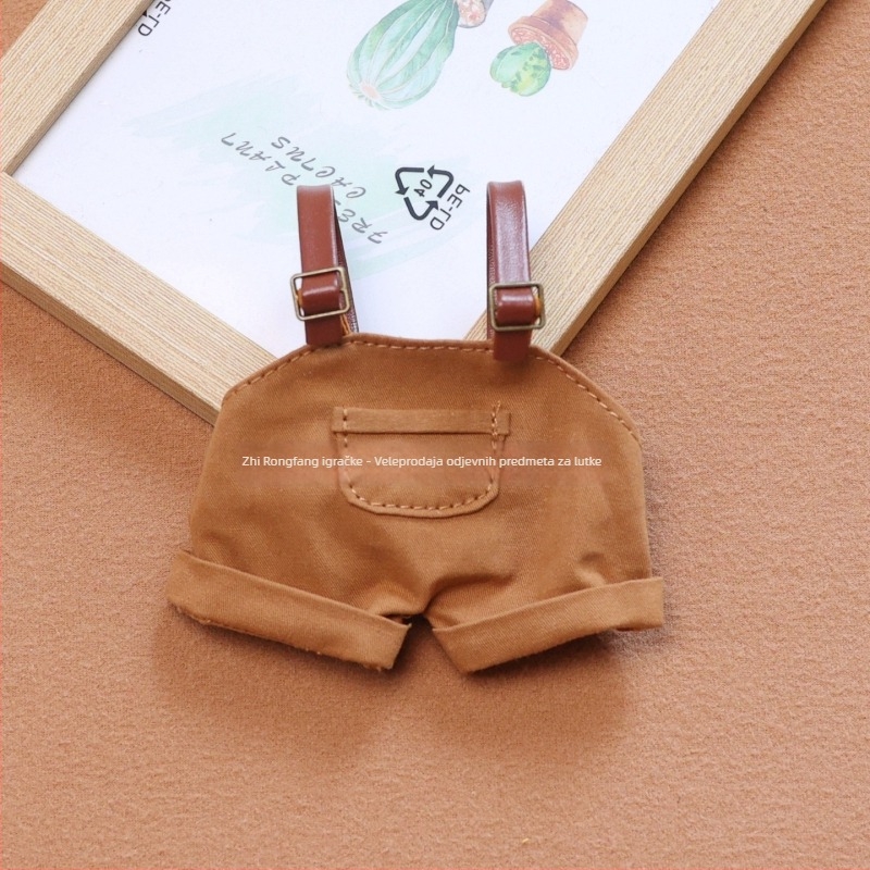 Set odjeće za plišanu lutku Labubu Cola od velvet pliša s PP vlaknom punjenja, prilagodljivo