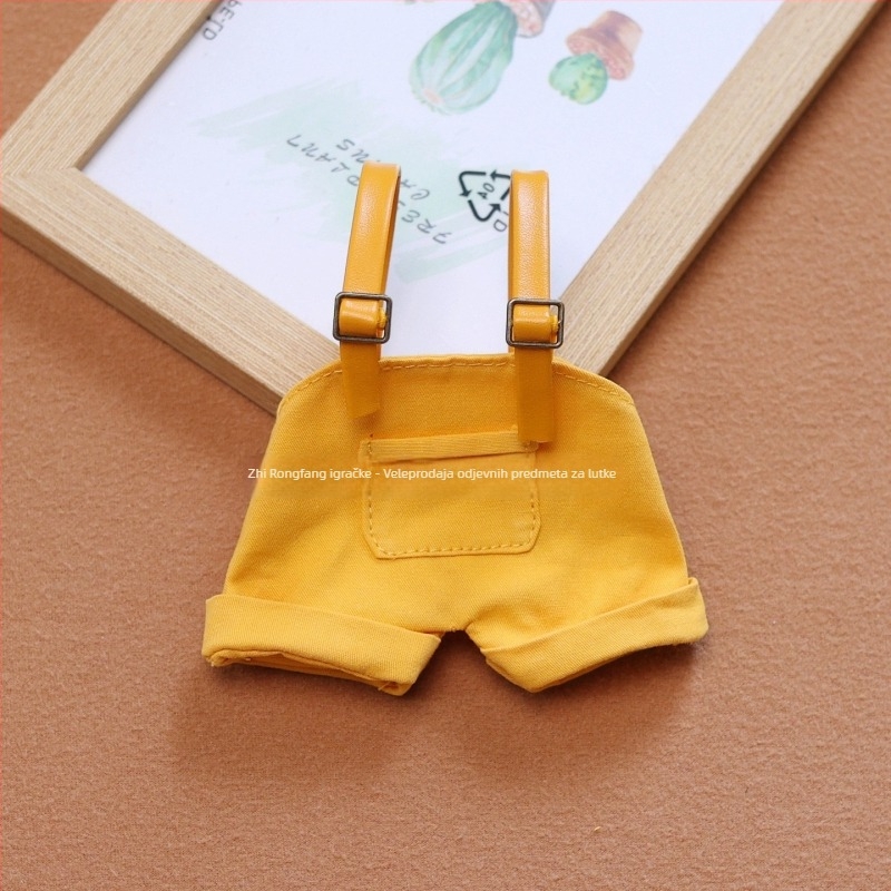 Set odjeće za plišanu lutku Labubu Cola od velvet pliša s PP vlaknom punjenja, prilagodljivo