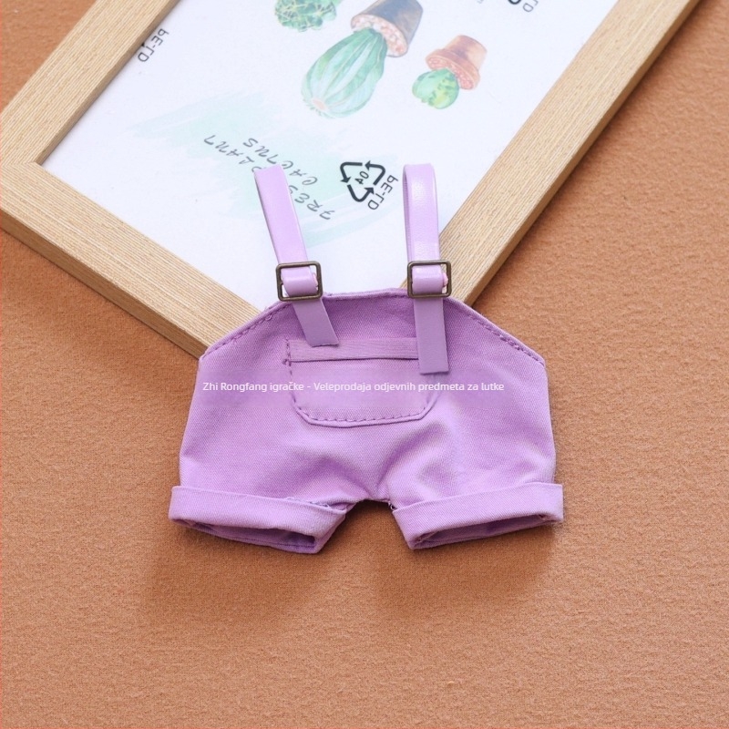 Set odjeće za plišanu lutku Labubu Cola od velvet pliša s PP vlaknom punjenja, prilagodljivo