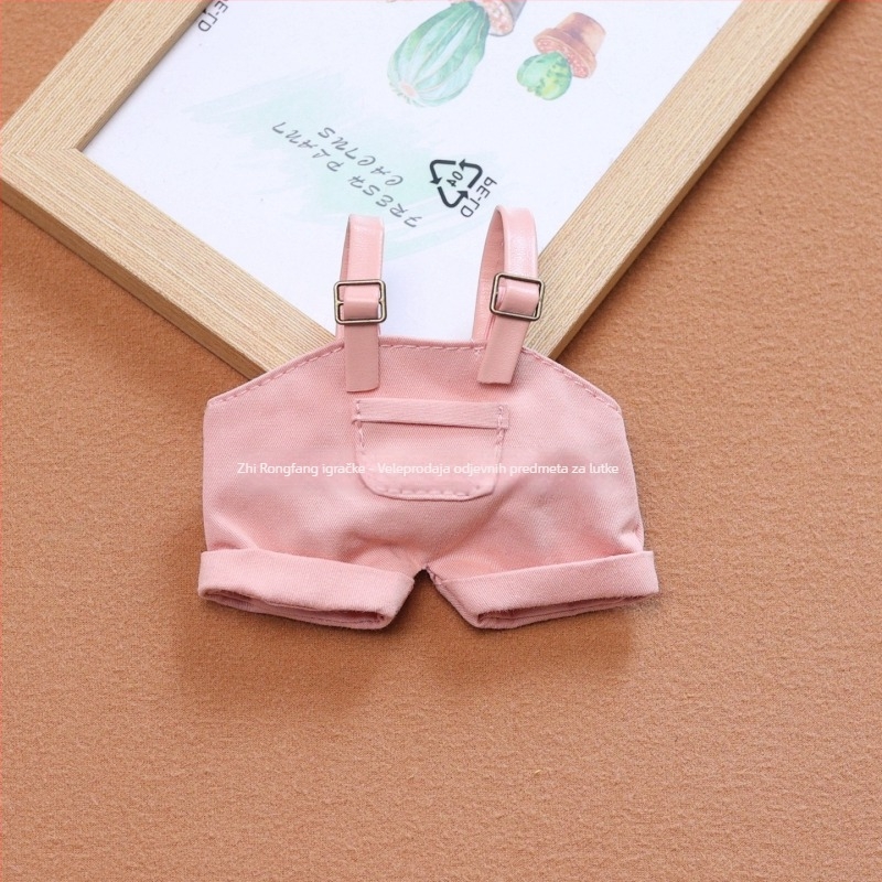 Set odjeće za plišanu lutku Labubu Cola od velvet pliša s PP vlaknom punjenja, prilagodljivo