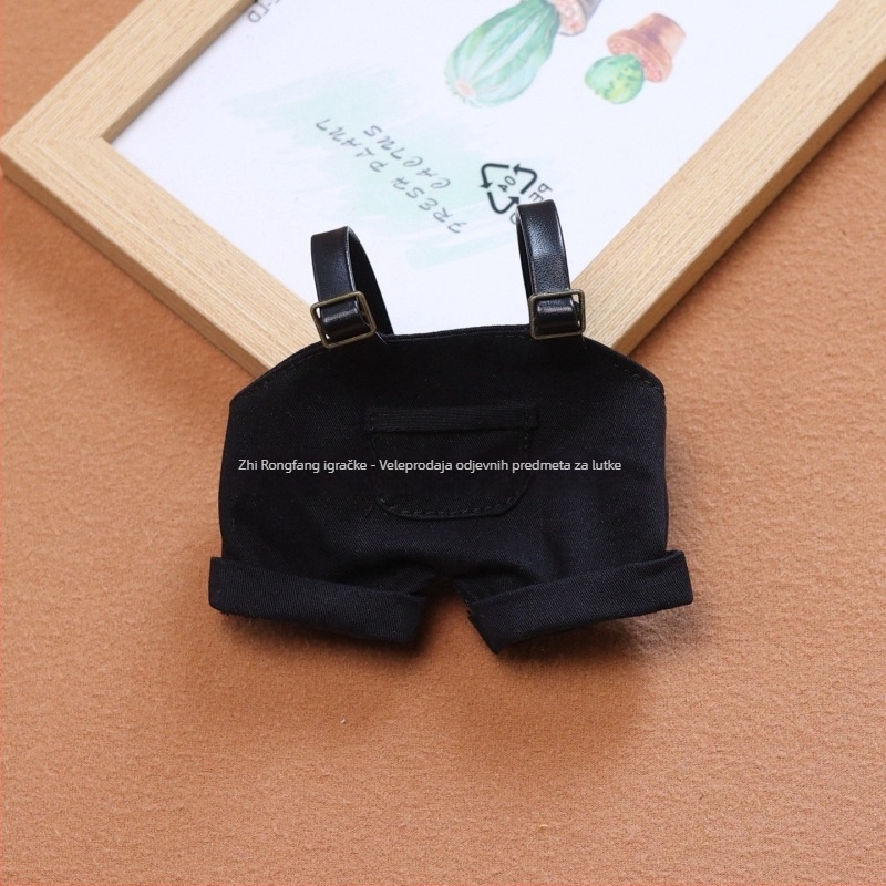 Set odjeće za plišanu lutku Labubu Cola od velvet pliša s PP vlaknom punjenja, prilagodljivo