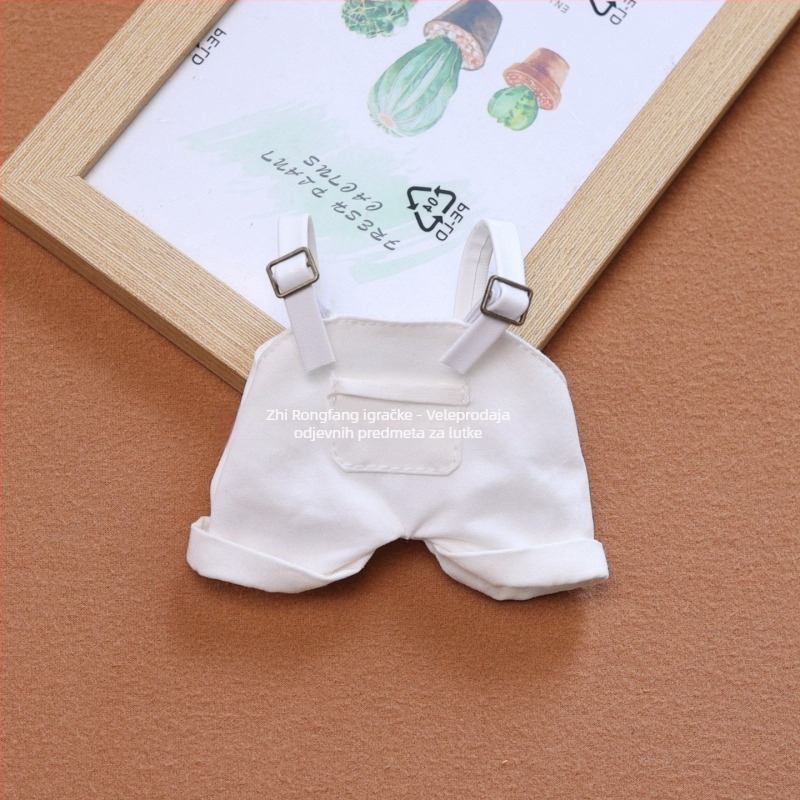 Set odjeće za plišanu lutku Labubu Cola od velvet pliša s PP vlaknom punjenja, prilagodljivo