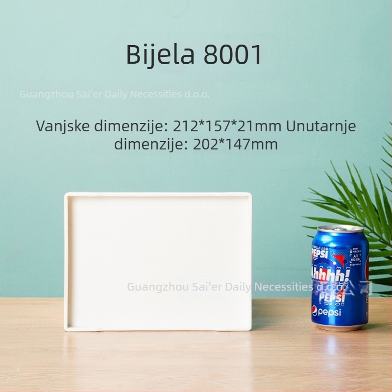 Sail komercijalni pladanj – plast, kvadratnog oblika, jednobojan uzorak, proces injekcijskog oblikovanja, suvremen stil