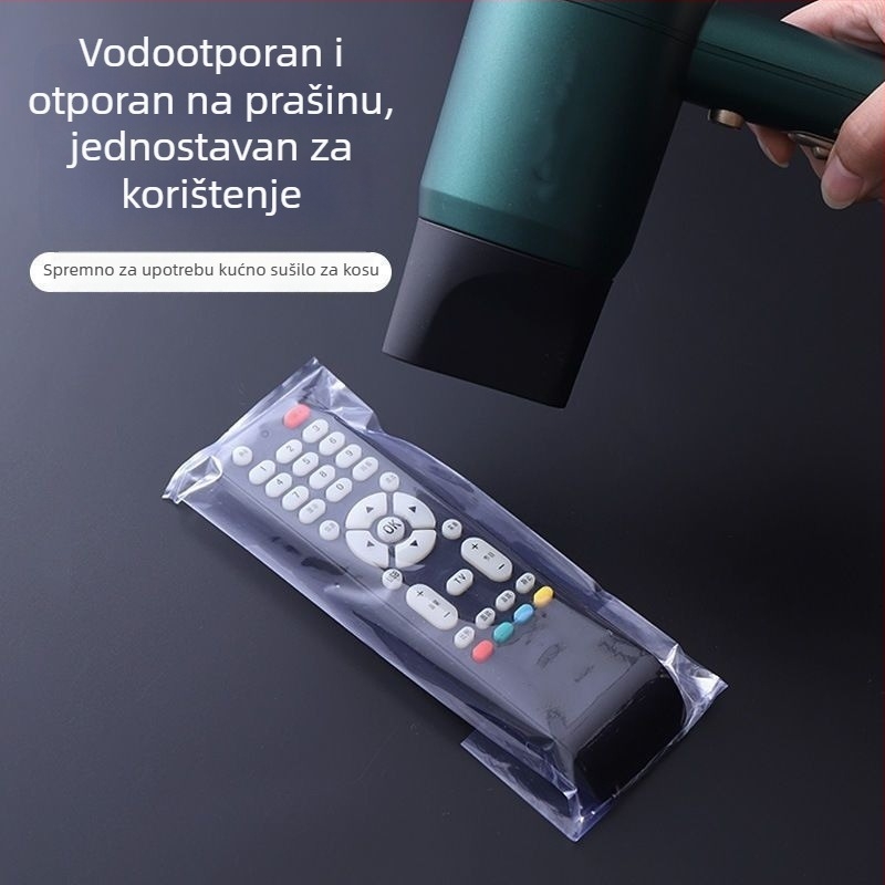 Zaštitni kućište daljinskog upravljača od termo-filma, univerzalno, prozorno, model Rsm2101050, plast