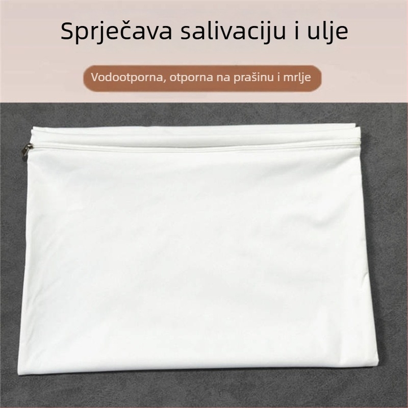 Vodootporna navlaka za jastuk s zaštitom od atka i izolacijskim slojem – reaktivno tiskanje na poliester