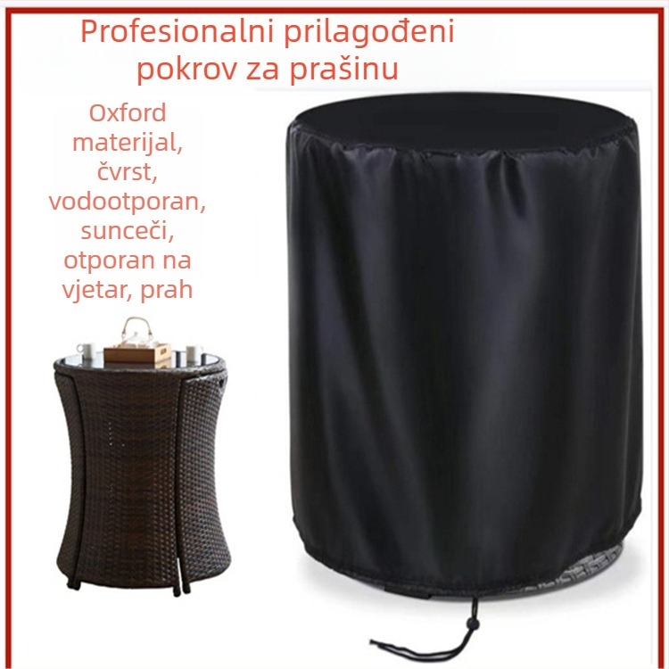 Poklopac za prašinu za stroj za proizvodnju eksera — vanjska upotreba, poliesterski materijal, vodootporan, UV zaštita