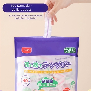 Jednokratni pokrov za očuvanje svježine hrane, višenamjenski zaštitnik od prašine za hladnjak (Brand: Uyiku; Materijal: Plastika; Godina lansiranja: 2023; Funkcija: Drugo)