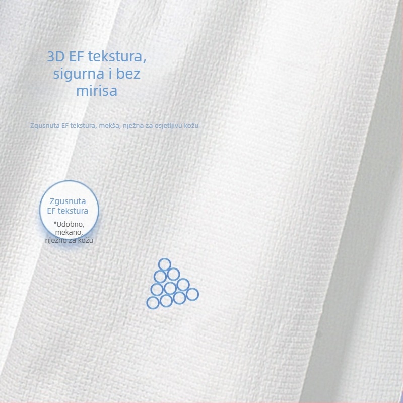 Jednokratni ručnici za kupanje, debeli, individualno pakirani, regenerirana celuloza, ravno tkanje, apsorpcija 5–10 s